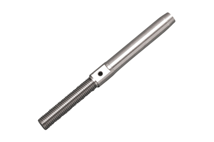 Mil. Spec Swage Stud, stainless steel, MS21259, UNF, right hand, MS21259-2RH, MS21259-3RH, MS21259-4RH, MS21259-5RH, MS21259-6RH, MS21259-8RH, MS21259-10RH, MS21259-12RH Mil. Spec Swage Stud, stainless steel, MS21259, UNF, right hand, MS21259-2RH, MS21259-3RH, MS21259-4RH, MS21259-5RH, MS21259-6RH, MS21259-8RH, MS21259-10RH, MS21259-12RH